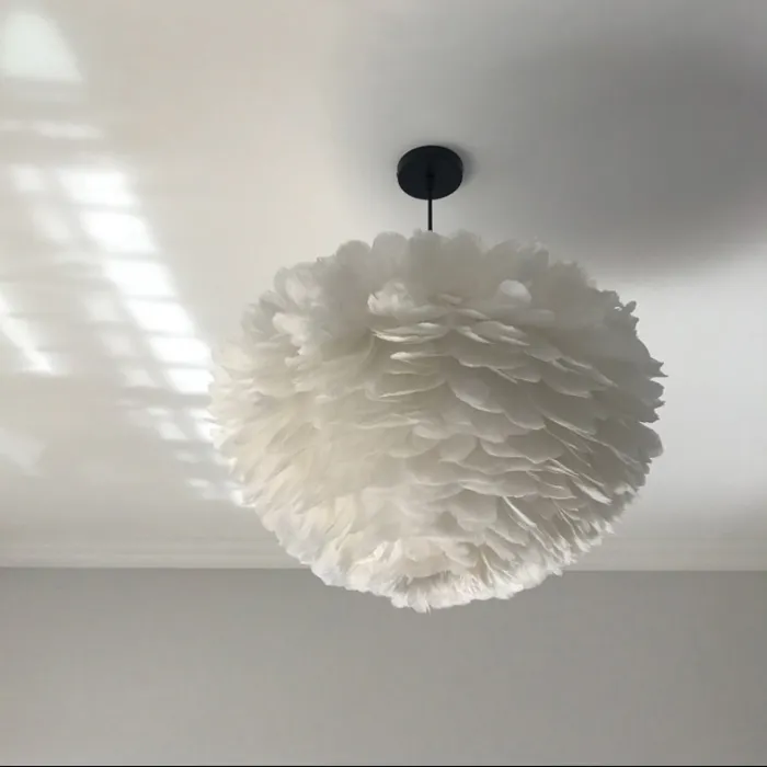 Люстра FEATHERS D70 White от ImperiumLoft