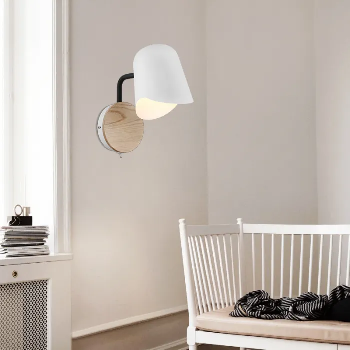 Настенный светильник  NOTCH WALL White от ImperiumLoft