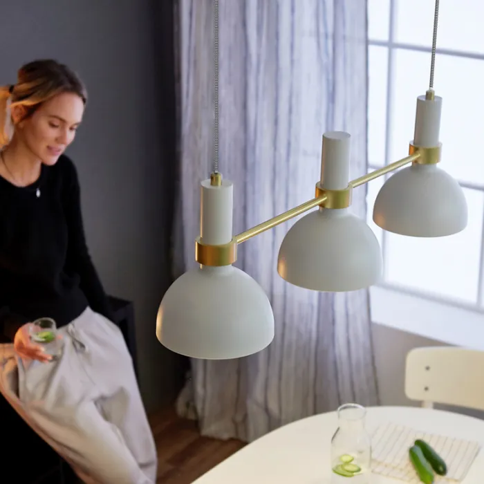 ПОДВЕСНОЙ СВЕТИЛЬНИК LARRY PENDANT 3L White от ImperiumLoft