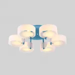 Потолочная люстра HEDDA D73 6 lamps Blue от ImperiumLoft