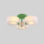 Потолочная люстра HEDDA D54 3 lamps Green от ImperiumLoft