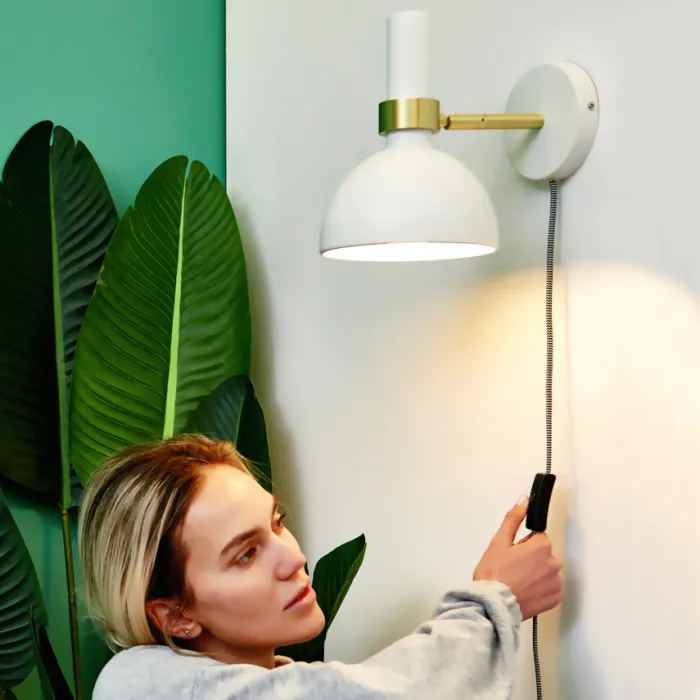 Настенный светильник LARRY Wall 1L Black от ImperiumLoft