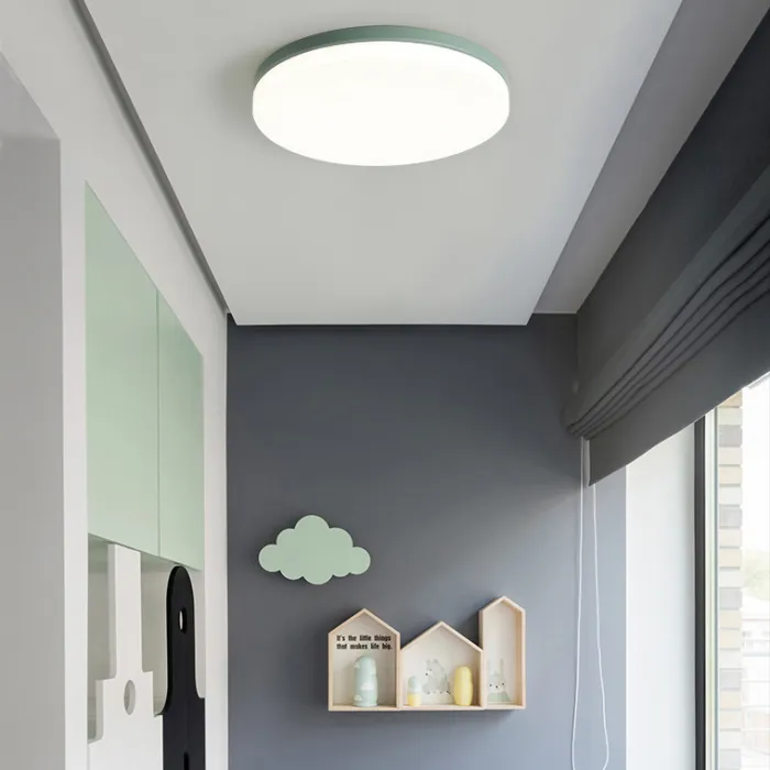 Потолочный светильник DISC HALF D38 Pink от ImperiumLoft