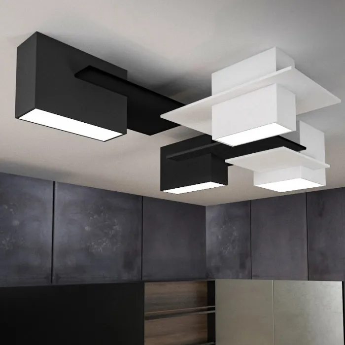Потолочная люстра QUARTER L85, W76 от ImperiumLoft