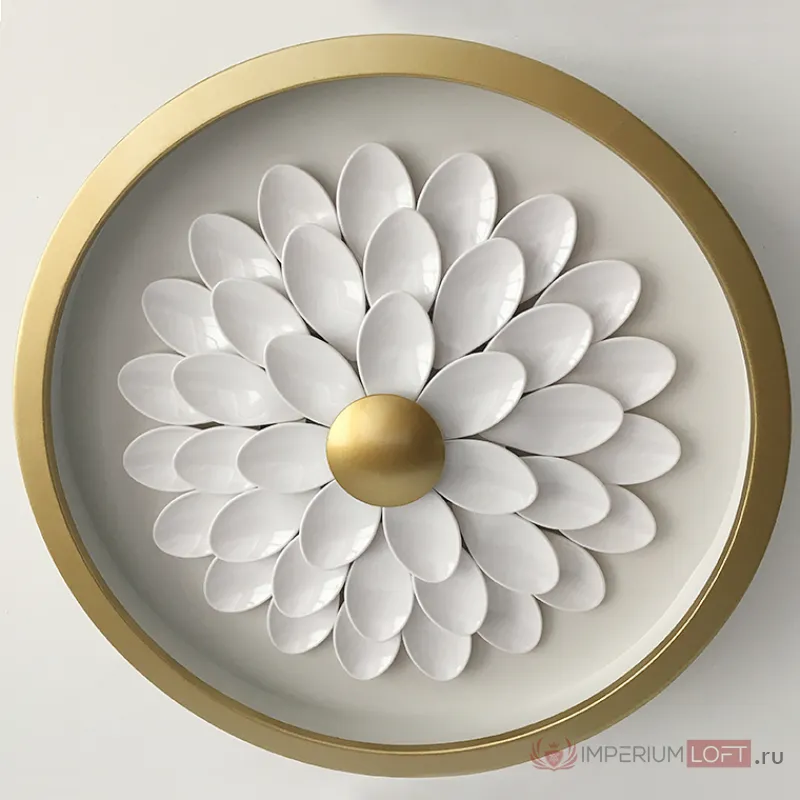 Потолочная люстра PETALS C D70 Black от ImperiumLoft
