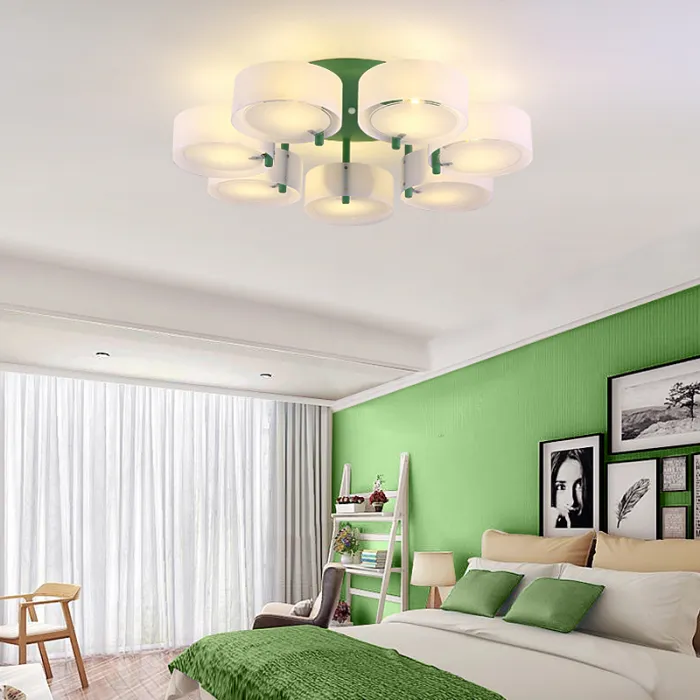 Потолочная люстра HEDDA D54 3 lamps Pink от ImperiumLoft