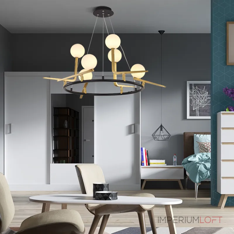 Подвесная люстра BIRD D80 от ImperiumLoft Подвесная люстра BIRD D80 от ImperiumLoft