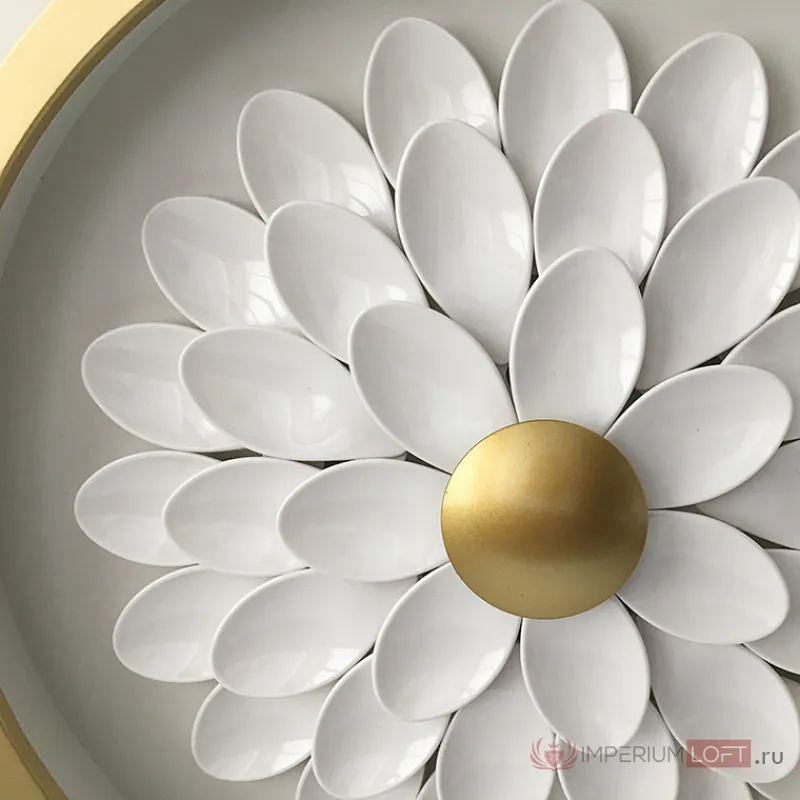 Потолочная люстра PETALS C D70 Black от ImperiumLoft
