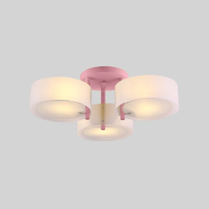 Потолочная люстра HEDDA D54 3 lamps Pink от ImperiumLoft