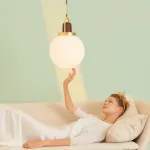 Подвесной светильник Arc Globe Полусфера D30 от ImperiumLoft