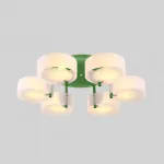 Потолочная люстра HEDDA D73 6 lamps Green от ImperiumLoft