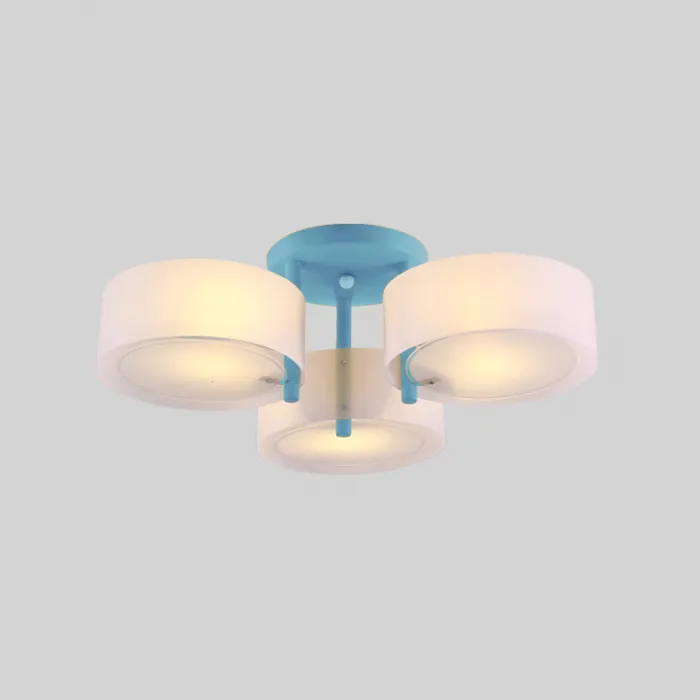 Потолочная люстра HEDDA D54 3 lamps Blue от ImperiumLoft