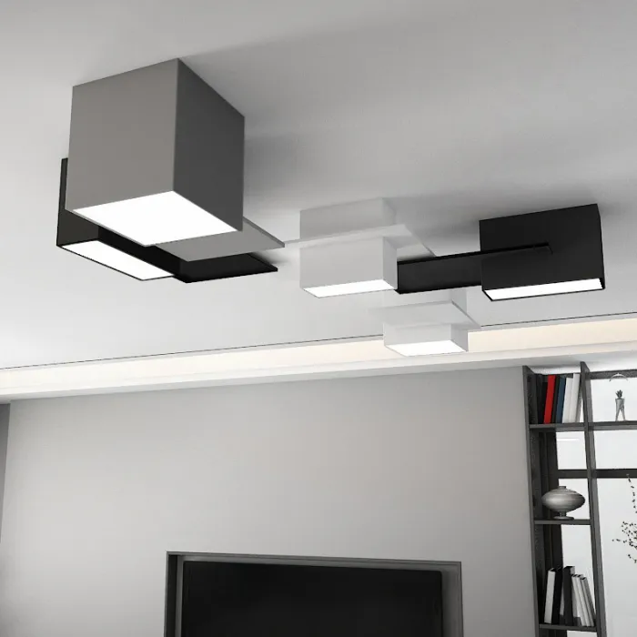 Потолочная люстра QUARTER L85, W76 от ImperiumLoft