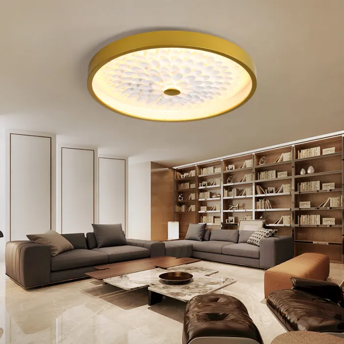 Потолочная люстра PETALS C D45 Gold от ImperiumLoft