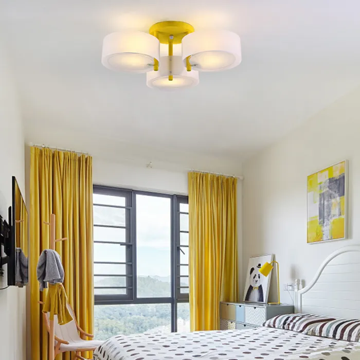 Потолочная люстра HEDDA D54 3 lamps Pink от ImperiumLoft