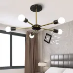 Люстра на штанге SPUTNIK D65 Gold
