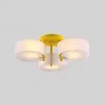 Потолочная люстра HEDDA D54 3 lamps Yellow от ImperiumLoft