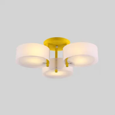 Потолочная люстра HEDDA D54 3 lamps Yellow от ImperiumLoft