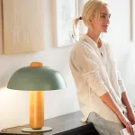 Настольная лампа MUSH White от ImperiumLoft