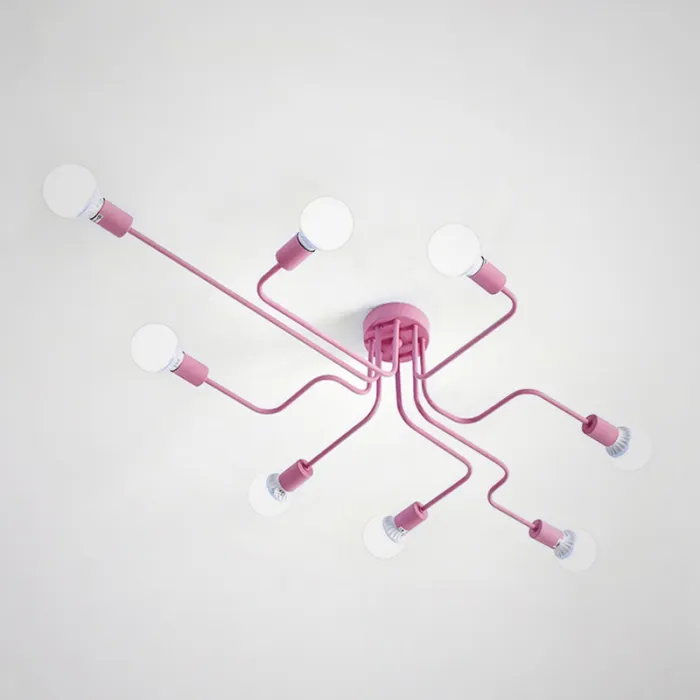Потолочная люстра SCHEME PINK от ImperiumLoft