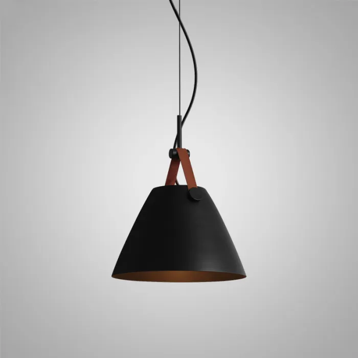 Подвесной светильник Strap A D27 Black от ImperiumLoft