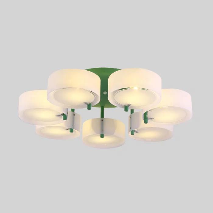 Потолочная люстра HEDDA D86 Green от ImperiumLoft