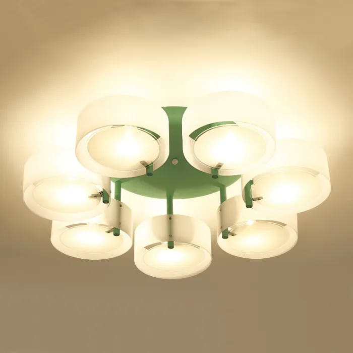 Потолочная люстра HEDDA D86 Green от ImperiumLoft