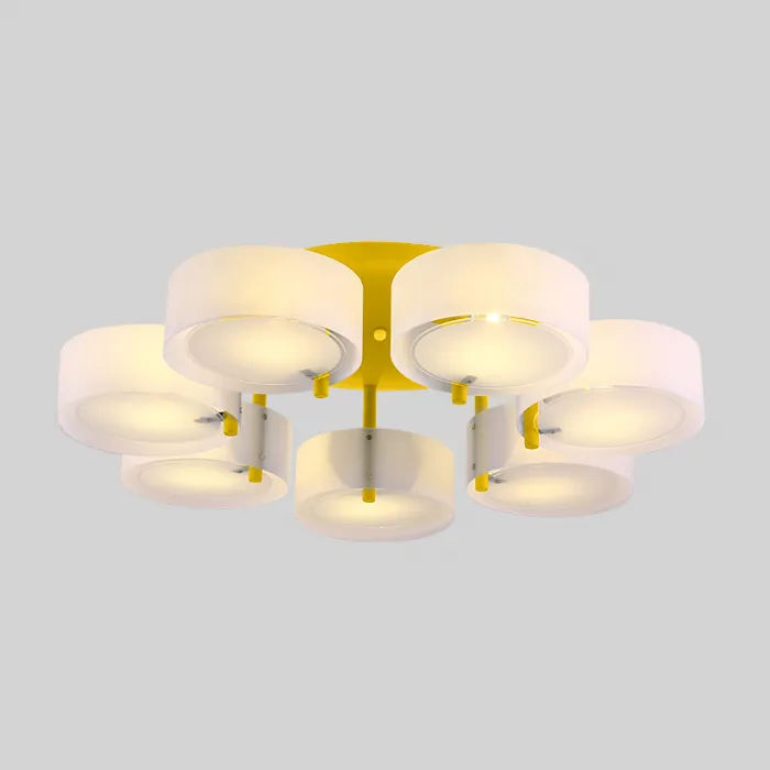 Потолочная люстра HEDDA D86 Yellow от ImperiumLoft