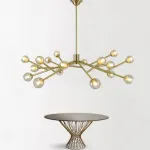 Люстра на штанге ASTRA GOLD D66 от ImperiumLoft