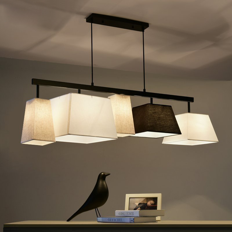Подвесной светильник Parecchi Black L117 Square section от ImperiumLoft