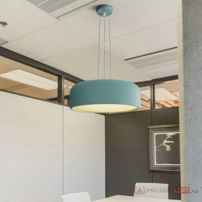 Потолочный светильник CYLINDER B D35 Blue от ImperiumLoft