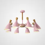 Люстра на штанге TUNE L8 Pink от ImperiumLoft