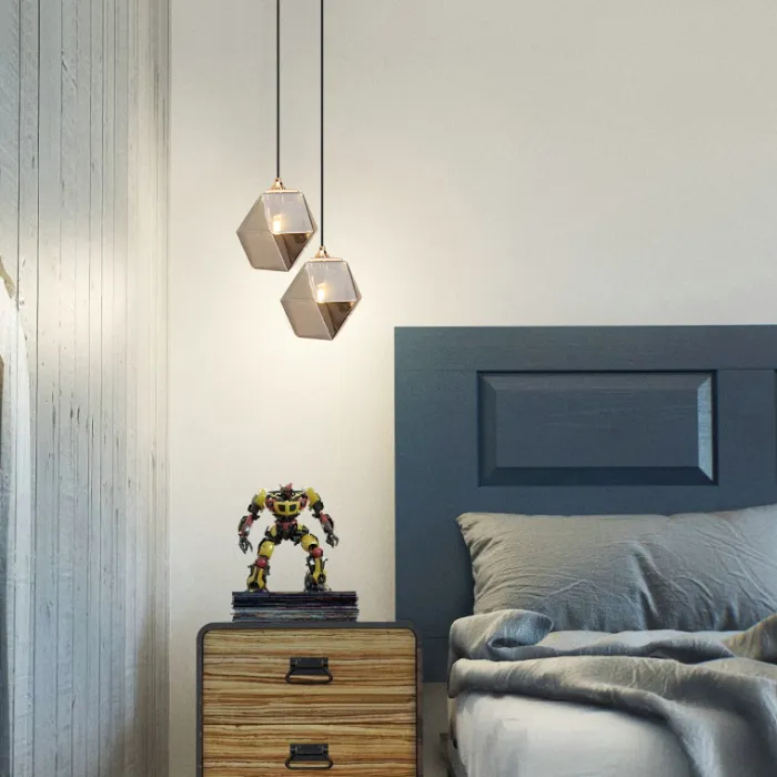Подвесной светильник HELIOLITE Grey от ImperiumLoft