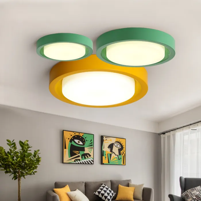 Потолочный светильник BUTTON D33 Yellow от ImperiumLoft