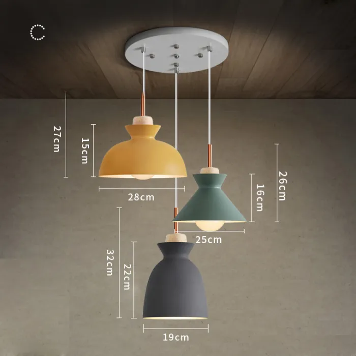 Подвесной светильник OMG TRIO C Round от ImperiumLoft