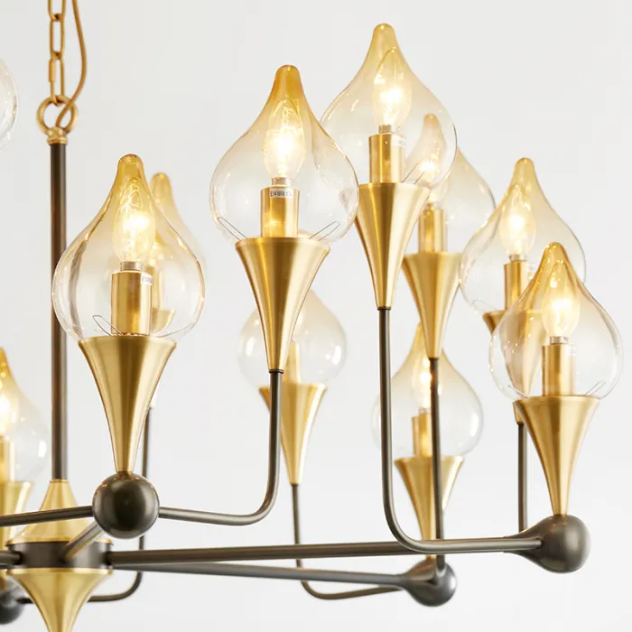 Люстра на штанге FLAME D85 от ImperiumLoft