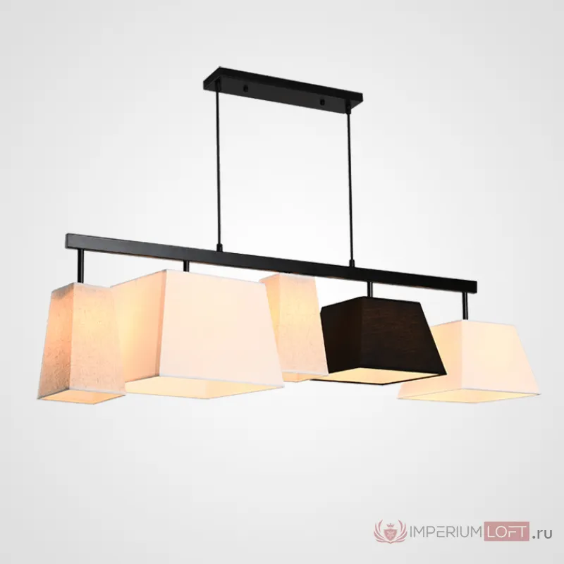 Подвесной светильник Parecchi Black L117 Square section от ImperiumLoft