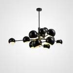 Дизайнерская люстра Kopra Burst L11 Black от ImperiumLoft
