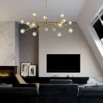 Люстра на штанге ASTRA GOLD D66 от ImperiumLoft