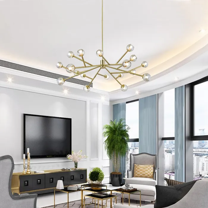 Люстра на штанге ASTRA GOLD D66 от ImperiumLoft