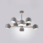 Люстра на штанге SVEN 8 lamps White