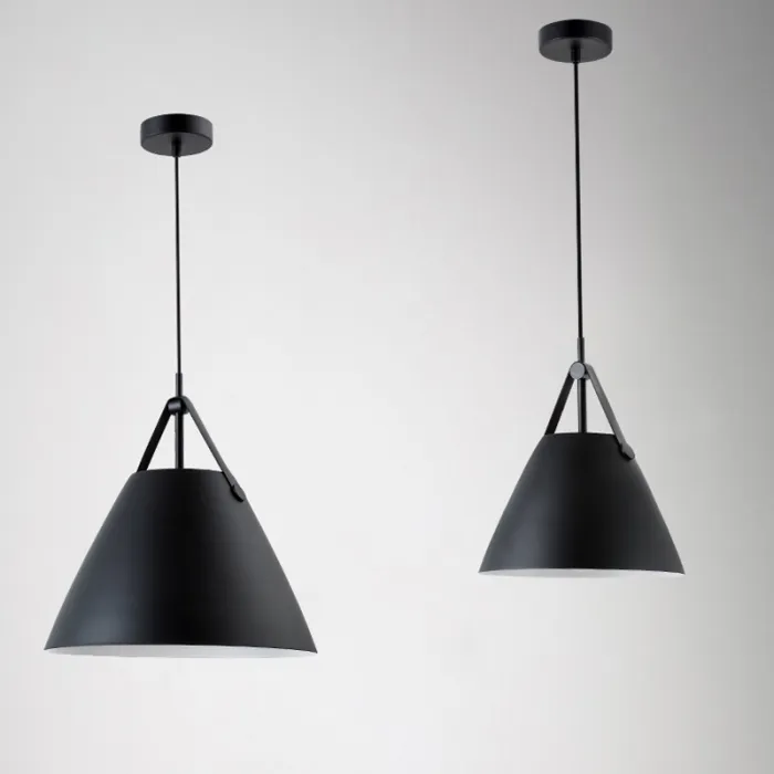 Подвесной светильник Strap D26 Black от ImperiumLoft