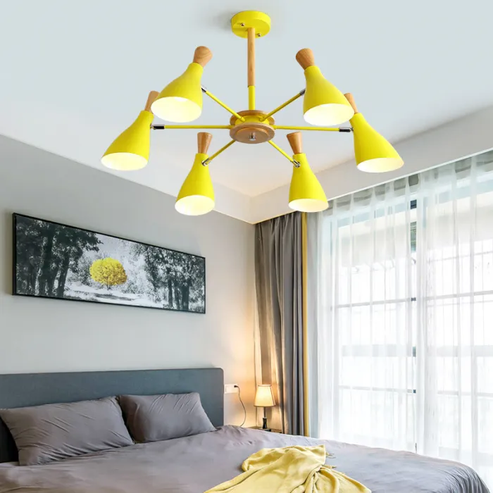 Люстра на штанге TUNE L3 Green от ImperiumLoft