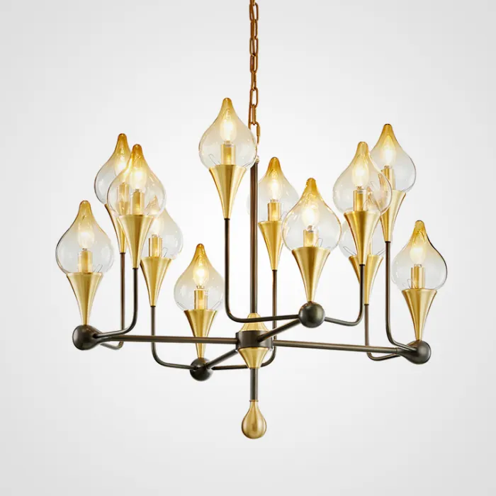 Люстра на штанге FLAME D85 от ImperiumLoft