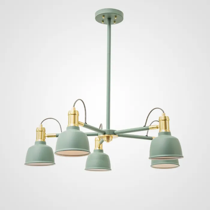 Люстра на штанге VINLAND CH D82 Blue от ImperiumLoft