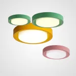 Потолочный светильник BUTTON D33 Yellow от ImperiumLoft
