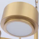 Подвесная люстра Hans-Agne Jakobsson Large Brass Chandelier for Markaryd in Sweden L6