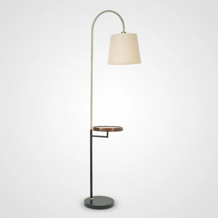 Торшер Jeff Floor Lamp in Antique Brass от ImperiumLoft