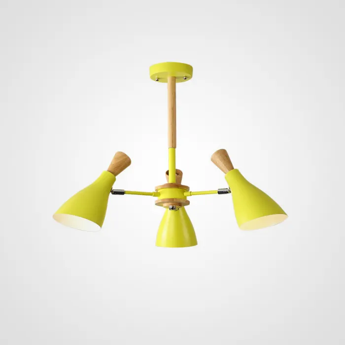Люстра на штанге TUNE L3 Yellow от ImperiumLoft