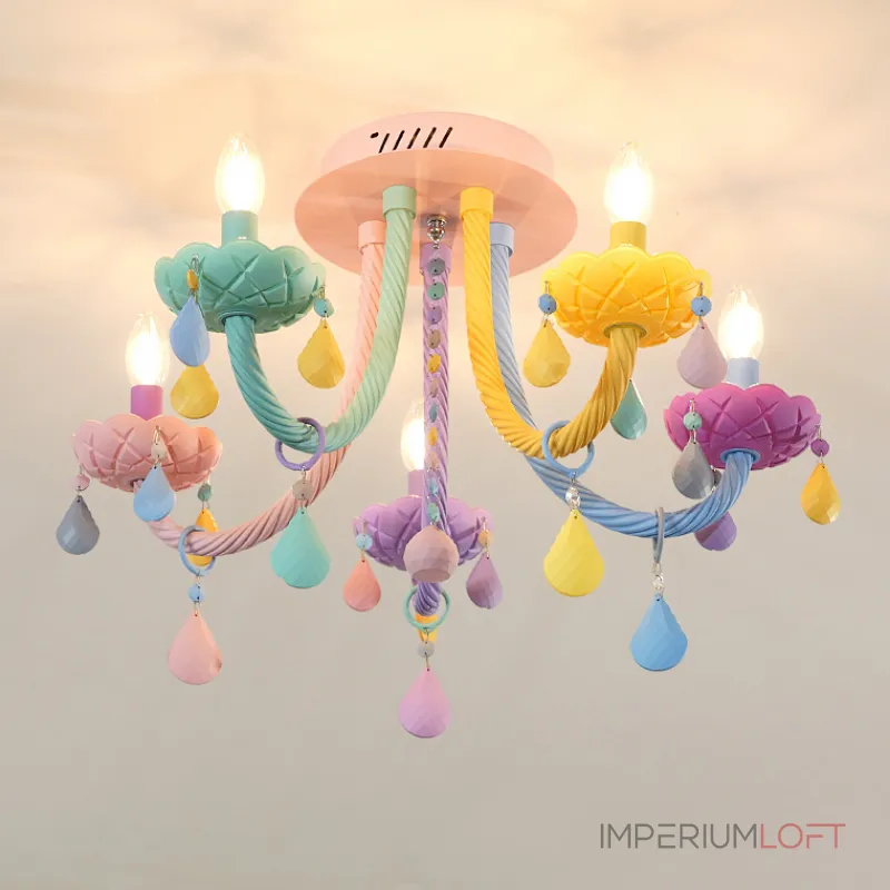 Потолочная люстра RAINBOW SHORT 6 lamps